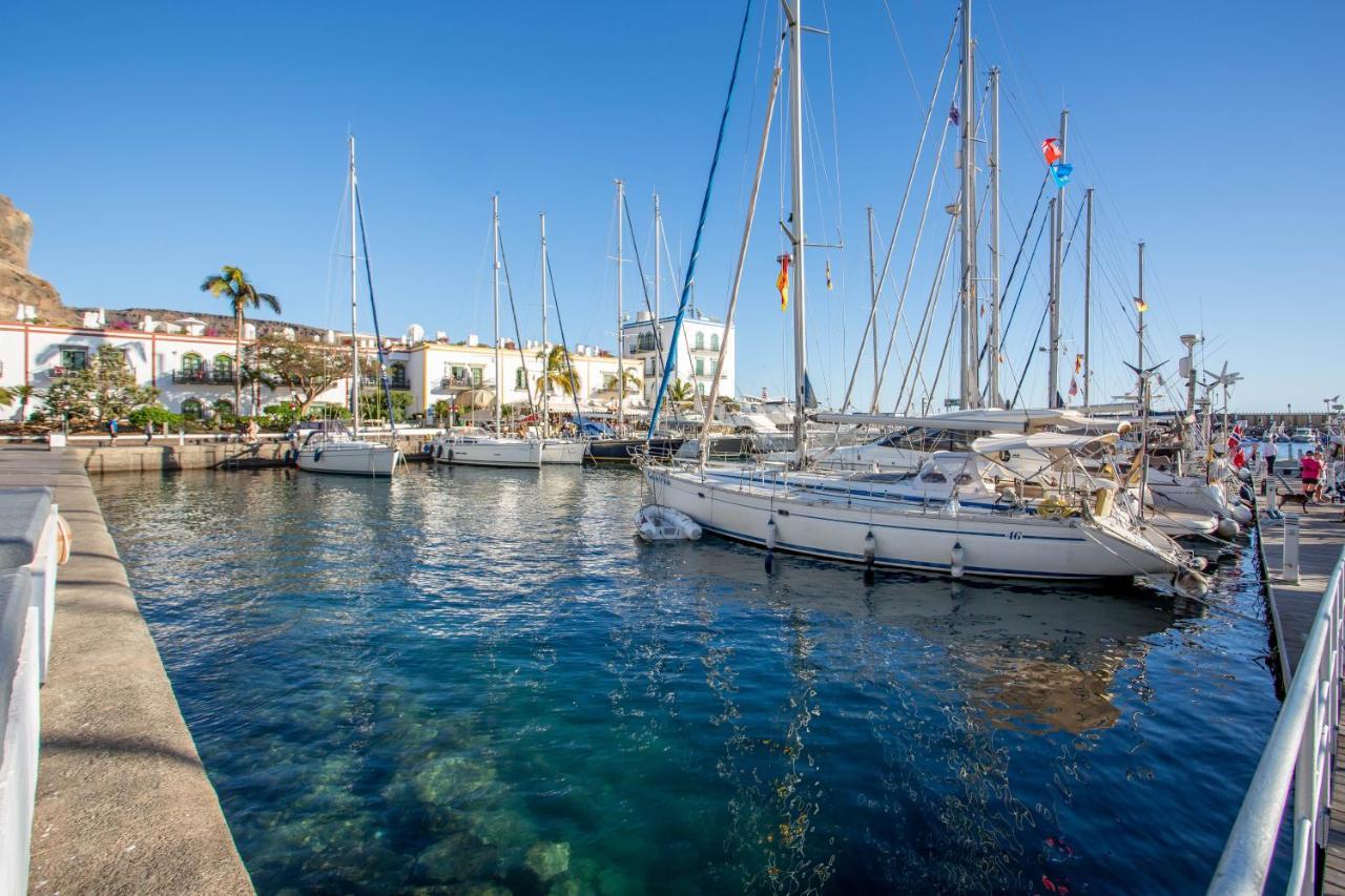 Ribera Del Puerto - Luxe Apartement With Great Terrace And Sea View Puerto De Mogan Exterior foto