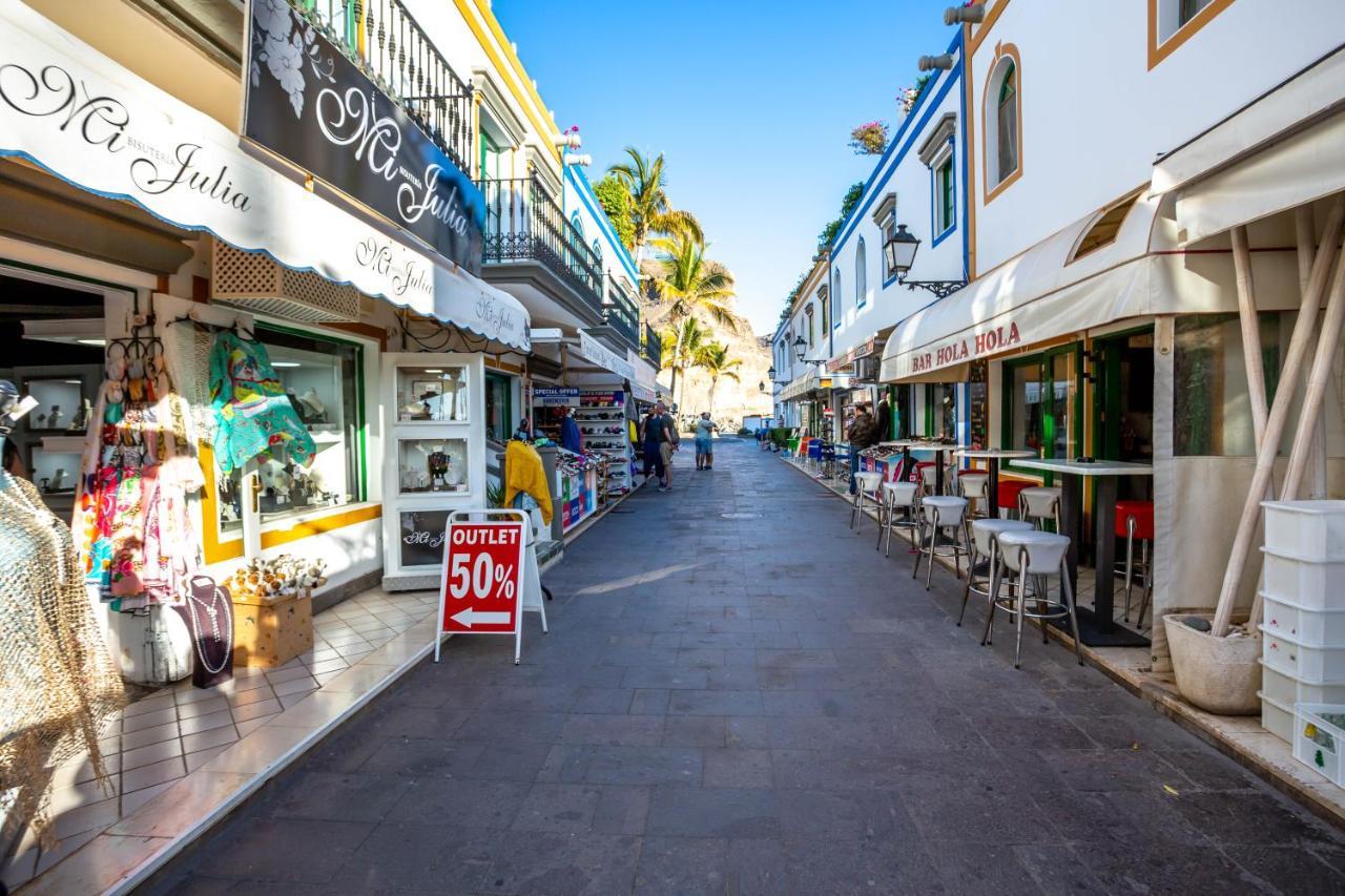 Ribera Del Puerto - Luxe Apartement With Great Terrace And Sea View Puerto De Mogan Exterior foto