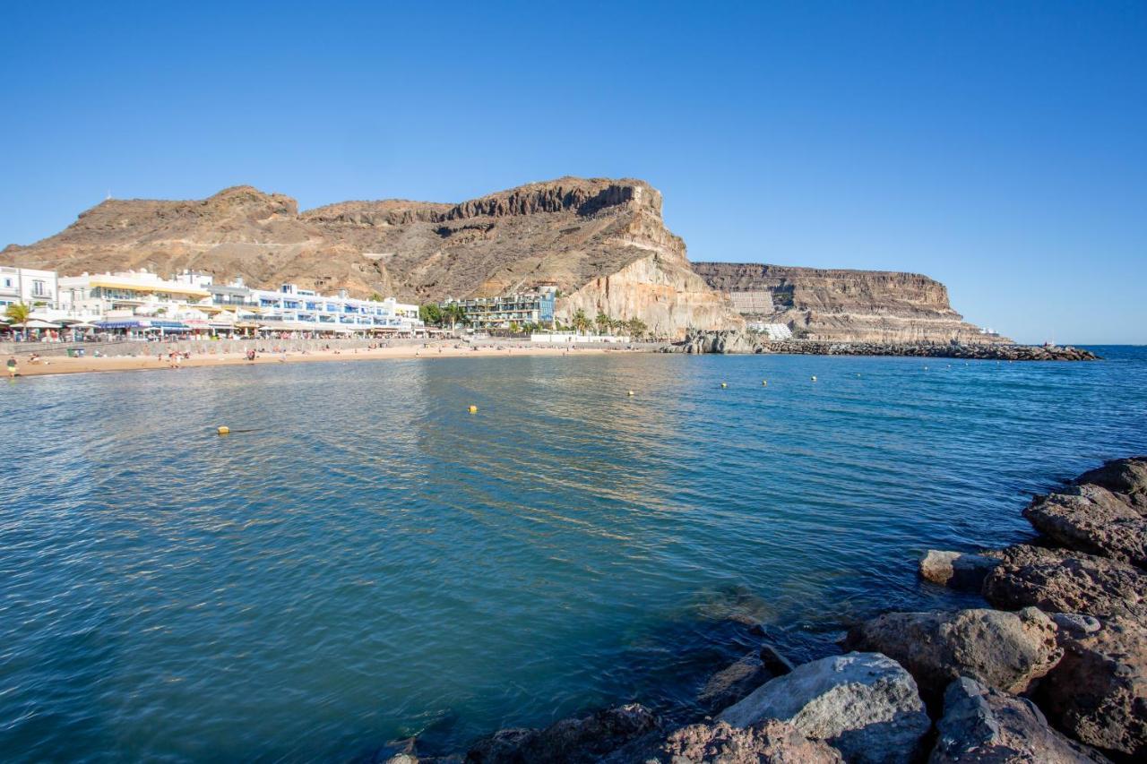 Ribera Del Puerto - Luxe Apartement With Great Terrace And Sea View Puerto De Mogan Exterior foto