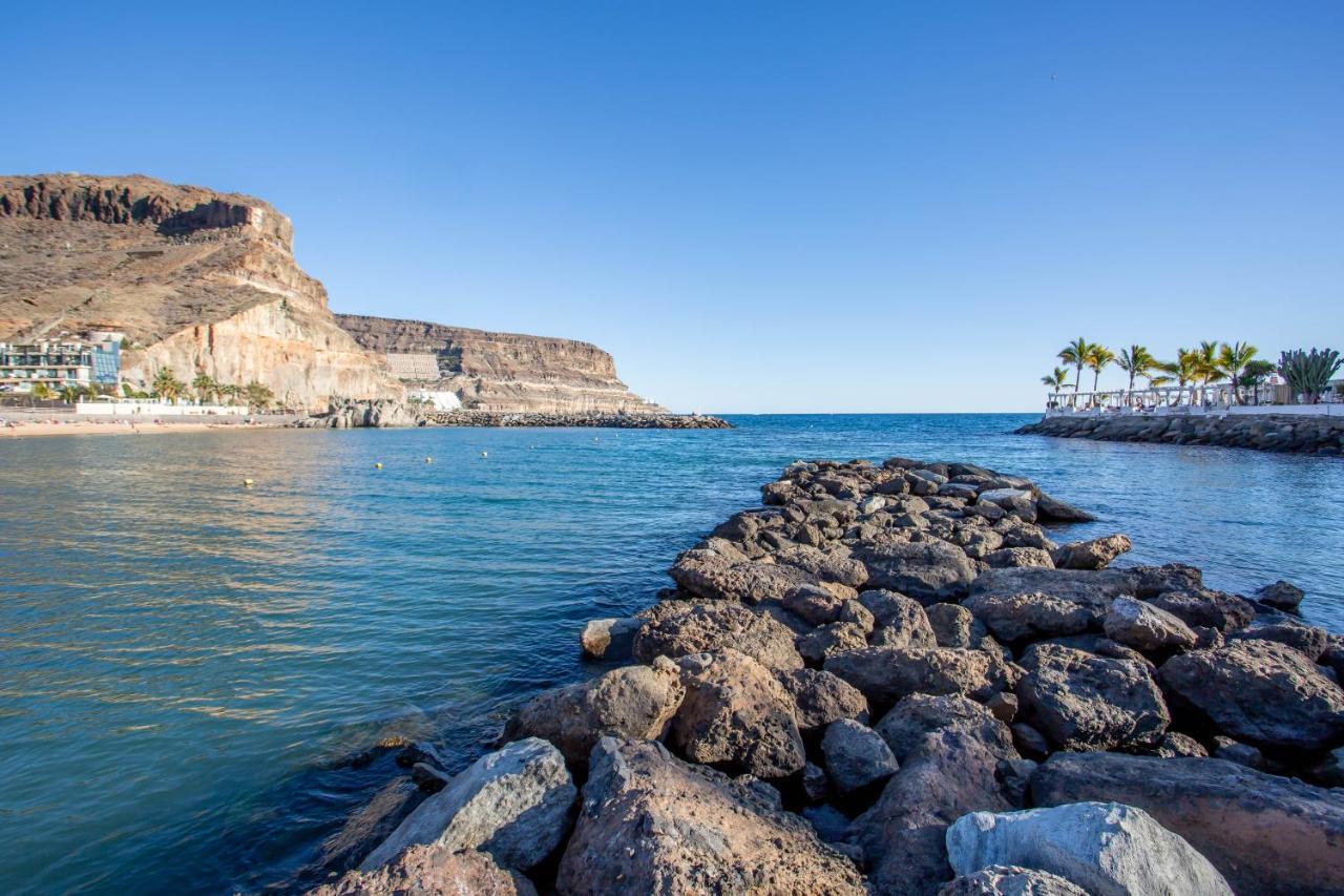 Ribera Del Puerto - Luxe Apartement With Great Terrace And Sea View Puerto De Mogan Exterior foto
